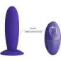 Preview: Anal vibrator with remote control, violet – Pretty Love Youth