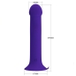 Preview: Murray Youth Vibrierender Dildo Violett | Pretty Love