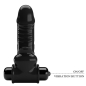Preview: Corbin Schwarze Vibrator Fingerabdeckung | Pretty Love
