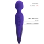Preview: Antony Youth Wand Vibrator Violet Wärmeeffekt | Pretty Love