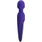 Preview: Purple massage device with textured handle and controls on the side, suitable for relaxation and wellness.