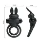 Preview: Vibrator III Rabbit Ring for Black Penis – Pretty Love