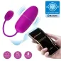 Preview: Vibrating Nymph Egg, App Controlled, Purple – Pretty Love