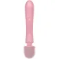 Preview: Triple Lover Rabbit Vibrator Massager Rosa – Satisfyer