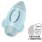 Preview: Mission mittrol Blauer Dual Air Puls Vibrator | Satisfyer