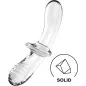 Preview: Double Crystal Dildo Transparent – Satisfyer