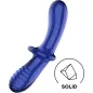 Preview: Double Crystal Dildo Blue – Satisfyer