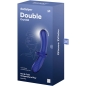 Preview: Doppel Kristall Dildo Blau | Satisfyer