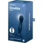 Preview: Double Ball-R Silikondildo Blau – Satisfyer