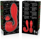 Preview: Mia - Selena Stimulator Vibrieren + Klappen Rot