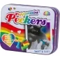 Preview: Colorful peppermint candies in a tin with a rainbow design and the inscription "Peppermint Peckers".
