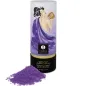 Preview: Packaging of Shunga bath salts with an oriental design, purple crystals next to it.