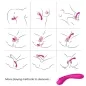 Preview: Legend Silicone Vibrator Fuchsia | Armony
