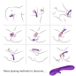 Preview: Romance Vibrator With Stimulator Purple | Armony