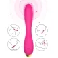 Preview: Flamingo Vibrator Multiposition Fuchsia | Armony