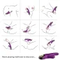 Preview: Eternity Silicone Vibrator Purple | Armony