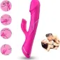 Preview: Silicone Rabbit Vibrator Fuchsia | Armony