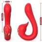 Preview: Dolphin Vibrator Multiposition & Heat Effect Red | Armony