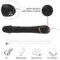 Preview: Dildo silicone vibrator black | Armony