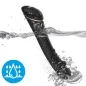 Preview: Dildo silicone vibrator black | Armony