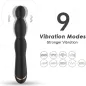 Preview: Bamboo Vibrator Adjustable Black | Armony