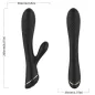 Preview: Silicone Rabbit Vibrator Black | Armony