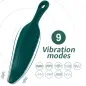 Preview: Green, leaf-shaped device with 9 vibration modes, represented by different wave patterns.