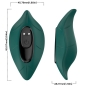 Preview: Stimulator & Vibrator with Remote Control Green | Armony