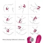 Preview: Secretkiss Clitoris Suction Device Fuchsia | Armony