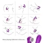 Preview: Secretkiss Clitoris Suction Device Purple | Armony