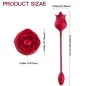 Preview: Rose Vibrator Red | Armony