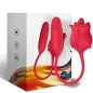 Preview: Rose Stimulator & Vibrator Red | Armony