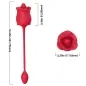 Preview: Rose Stimulator & Vibrator Red | Armony