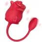 Preview: Rose Stimulator & Vibrator Red | Armony