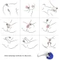 Preview: Sweetmoon Clit And G-Spot Vibrator Blue | Armony