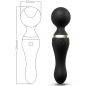 Preview: Freeza Massager & Vibrator Black  –  Armony
