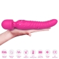 Preview: Mission Massager & Vibrator with Heat Effect Fuchsia  –  Armony