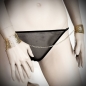 Preview: Gold Metallic Mesh Handcuffs | Bijoux