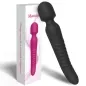 Preview: A black massage wand is shown next to packaging containing a pink wand.