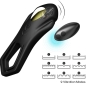 Preview: Roadster Doppel-Vibratorring Schwarz  –  Armony