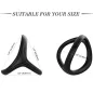 Preview: Safe Double Silicone Ring Black – Armony