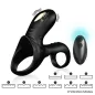 Preview: Ranger Double Ring Vibrator for Couples Black – Armony