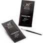 Preview: Schwarze Verpackung von Extase Sensuel Chocolate Paint mit Pinsel, Text: "sign in with passion".