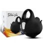 Preview: Black vibrating device with handle, in front of packaging labeled "Testicle Vibe".