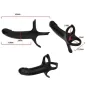 Preview: Dildo with Ring & Vibrator with Remote Control, Black – Armony