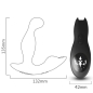 Preview: Bat King Prostate Vibrator Rotator Black  –  Armony