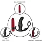 Preview: Knight Prostate Anal Vibrator Black – Armony