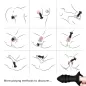 Preview: Kylin Finger Vibrator & Anal Plug with Remote Control Black – Armony