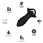 Preview: Kylin Fingervibrator & Analplug Mit Fernbedienung Schwarz  –  Armony