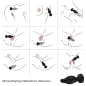 Preview: Vibrator & Anal Plug Remote Control Black – Armony
